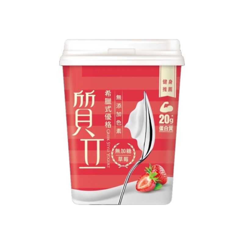 質立希臘式優格(草莓無加糖), , large