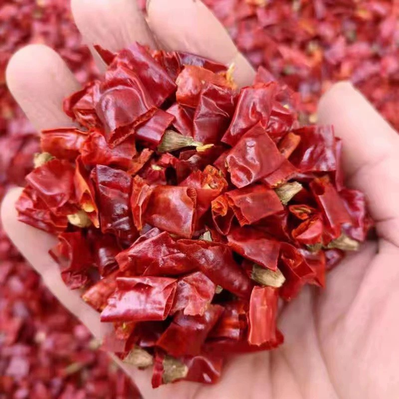 二荊條切斷乾辣椒 微辣特香紅辣椒乾貨, , large