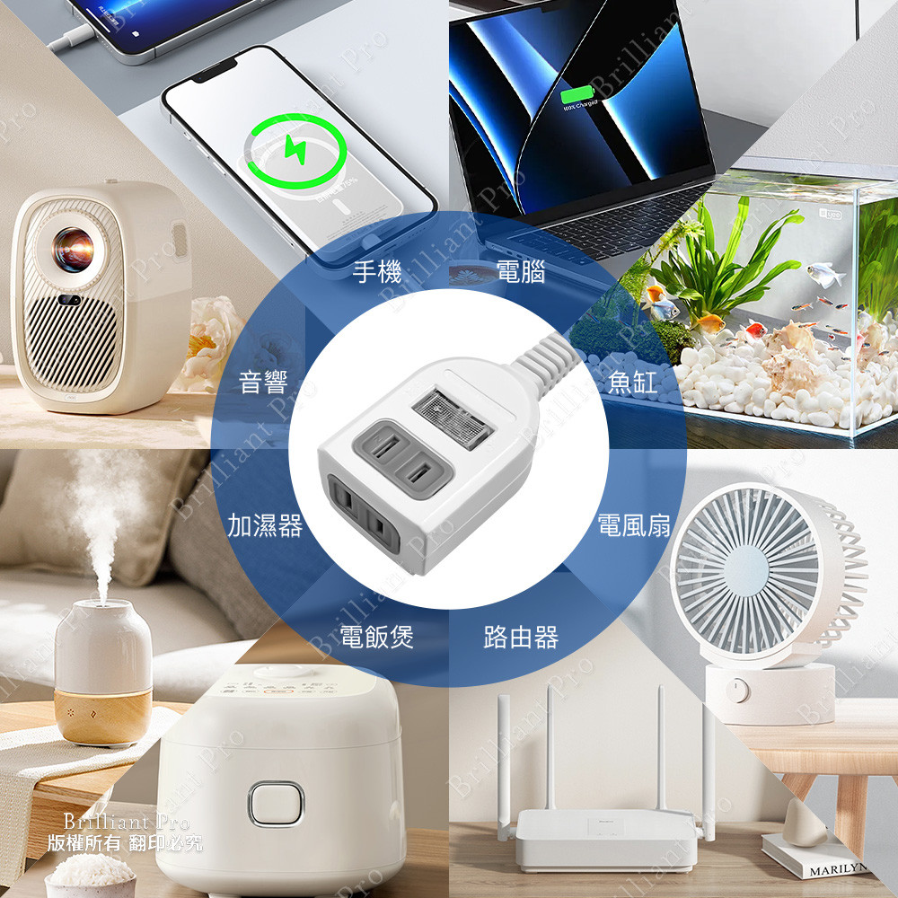 超電王1開2插1.8米 6尺2P延長線 SNB212-6, , large