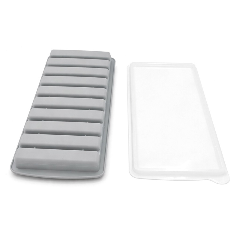 [巴果果]食品級多格製冰盒 長條形製冰格 冰塊盒 冰模 冰塊模具 好取冰 不易變形 居家必備  SIC-027, , large