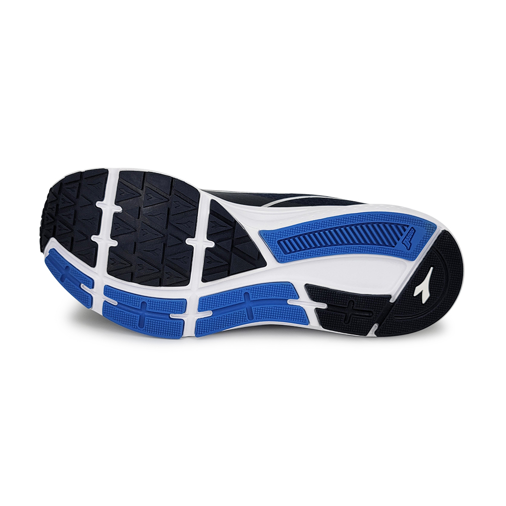 DIADORA迪亞多那 義大利進口 透氣耐穿慢跑鞋 男運動鞋 男鞋 尼龍網布 輕量 吸震 減壓 彈性EVA 記憶鞋墊 藍, , large