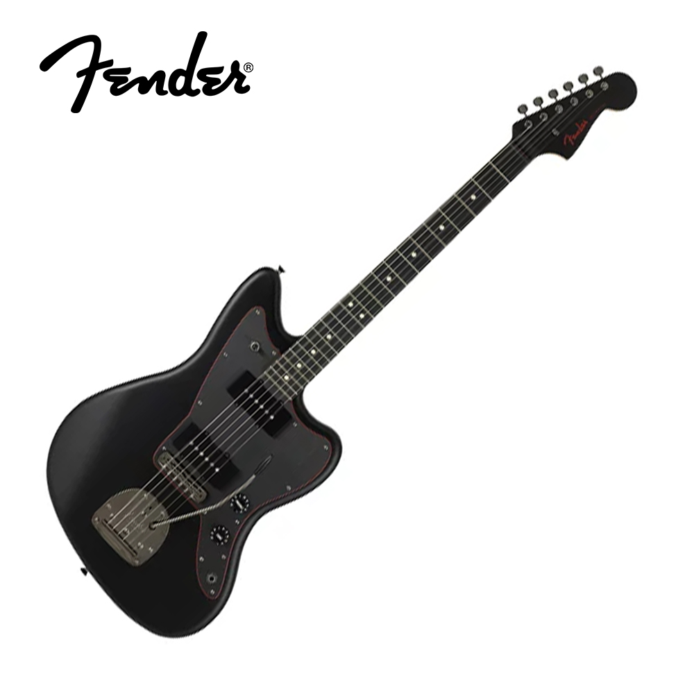 Fender MIJ LTD-25 Jazzmaster RW Noir, , large