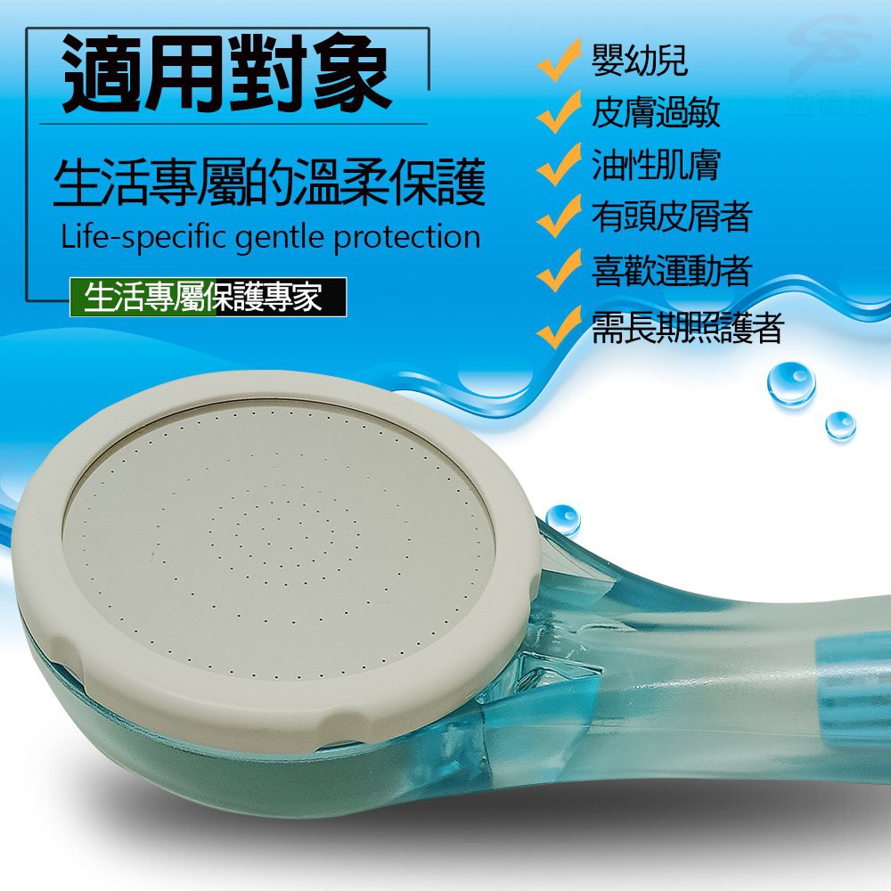 GS MALL  台灣製造 負離子沐浴蓮蓬頭 銀離子蓮蓬頭 負離子蓮蓬頭 沐浴蓮蓬頭 奈米蓮蓬頭 銀離子, , large