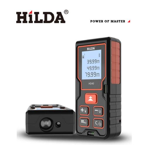 【HILDA】希爾達電動工具 測距儀 80米 雷射尺 雷射水平儀 HL80M, , large