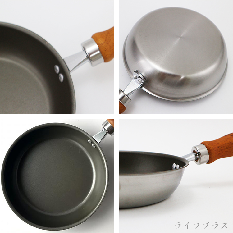 COPAN日式不鏽鋼迷妳平底鍋-16cm-2支, , large