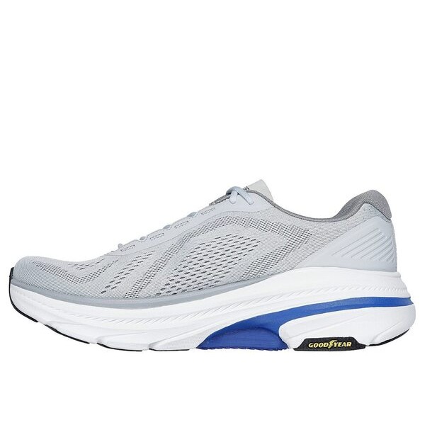 Skechers Go Run Max Cushioning 男 慢跑鞋 運動 休閒 白灰 [220581GYBL], , large