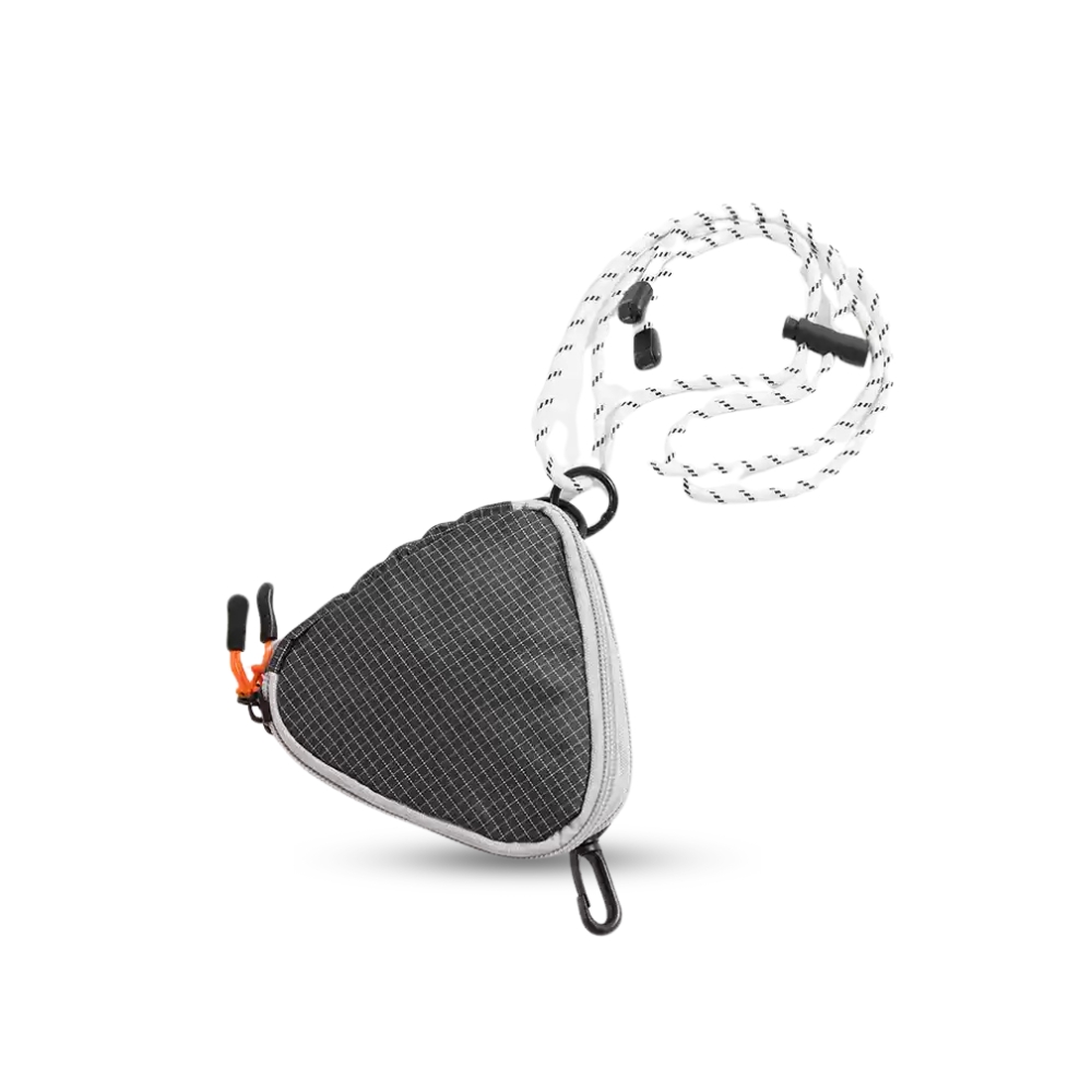 YUN SELECT Trendy triangle headphone bag, , large