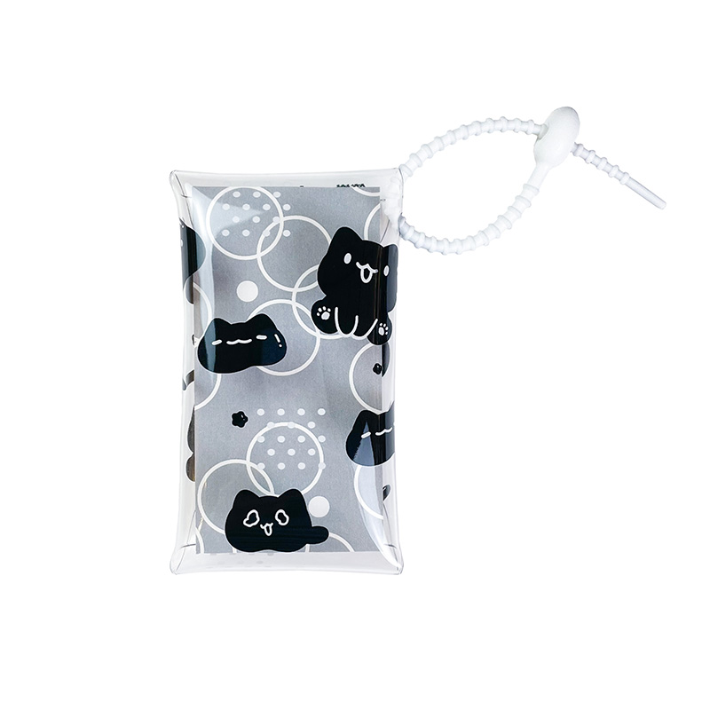 Looka Cat Transparent Storage Pouch
