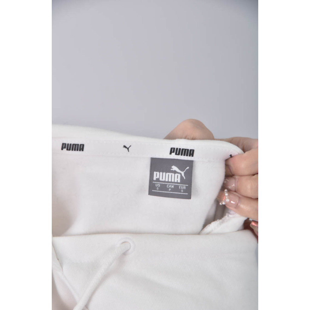 (XL) puma內刷毛白色長袖上衣二手衣, , large
