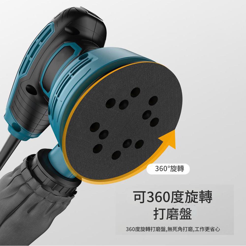 新款5吋6檔調速打磨機110V, , large