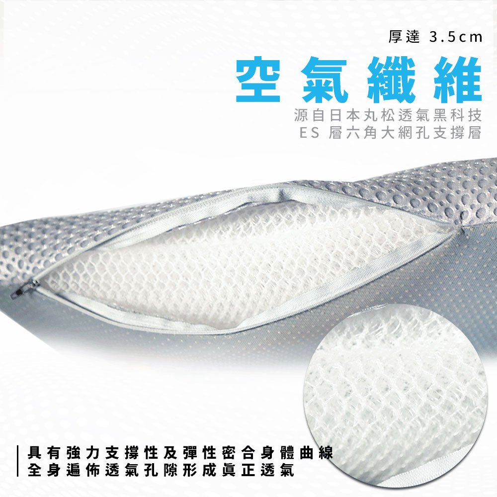 【日本旭川】AIRFit 雙倍支撐氧活力厚坐墊 紓壓減震, , large