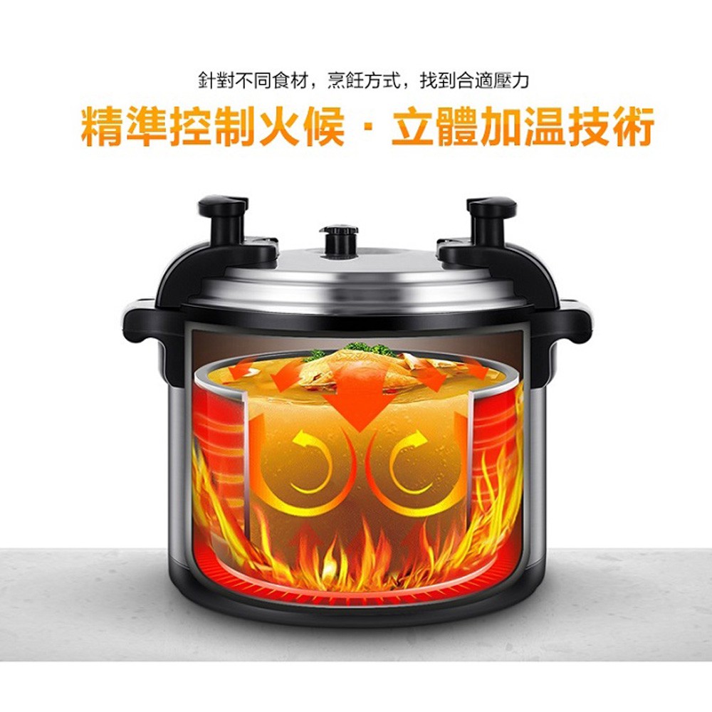 KOLIN 歌林 16人飯量 商用電壓力鍋(220V) KNJ-KYR1901, , large