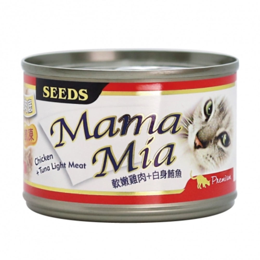 【拉拉寵物小舖】seeds 惜時 貓罐頭 MamaMia 愛貓軟凍餐罐 , , large