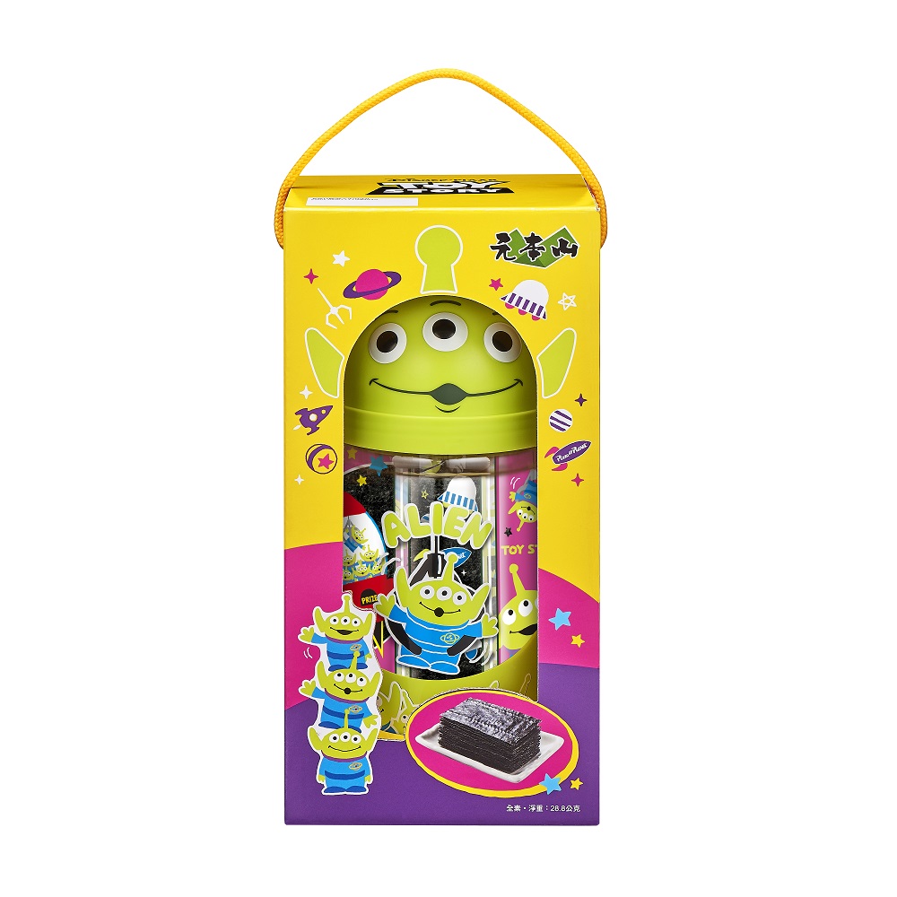 元本山三眼怪造型味付海苔罐, , large