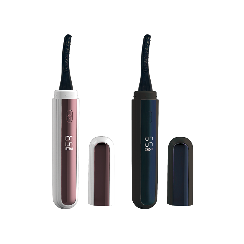Electric Heated Eyelash Curler-Black and blue, , large
