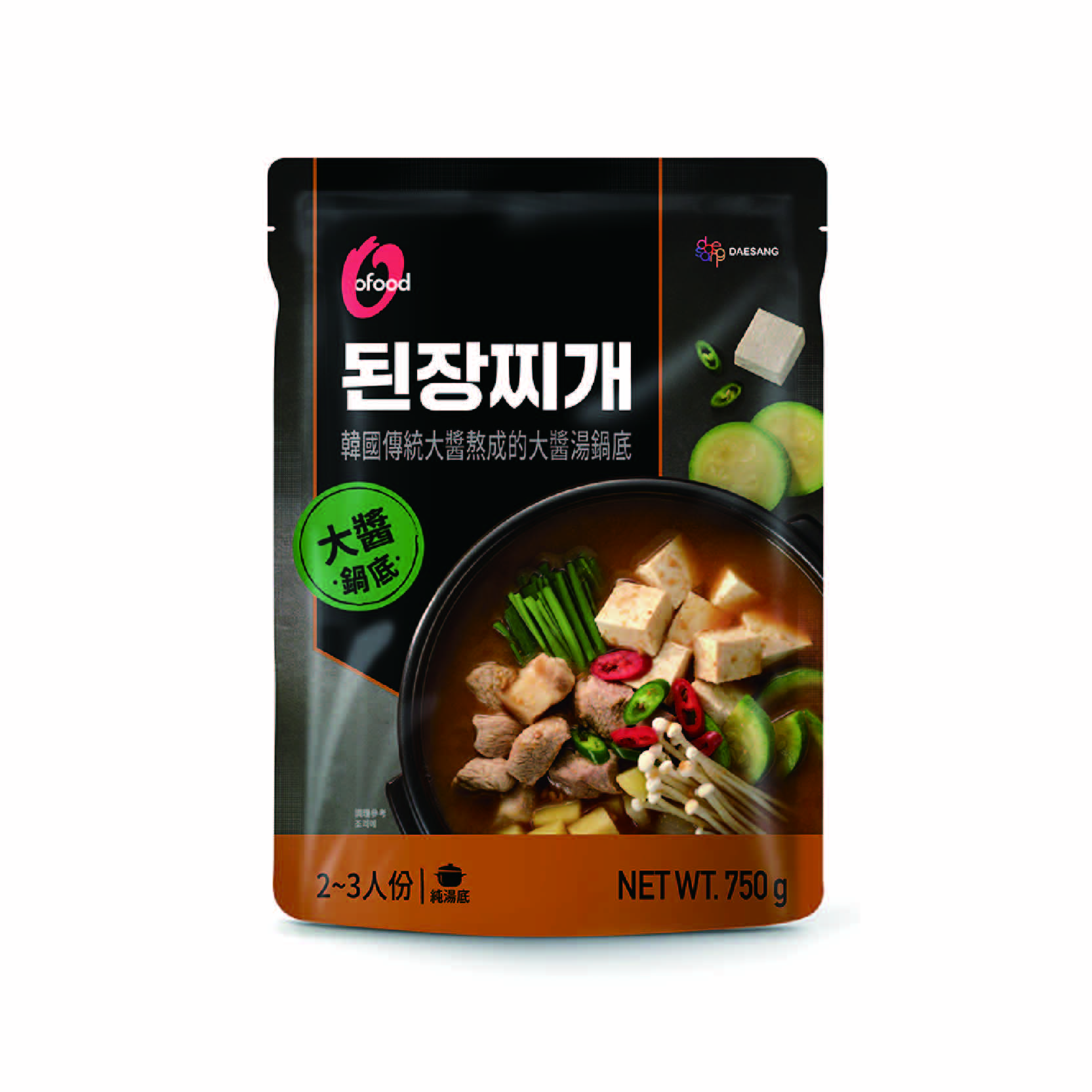 ofood-海鮮大醬湯鍋底750g, , large