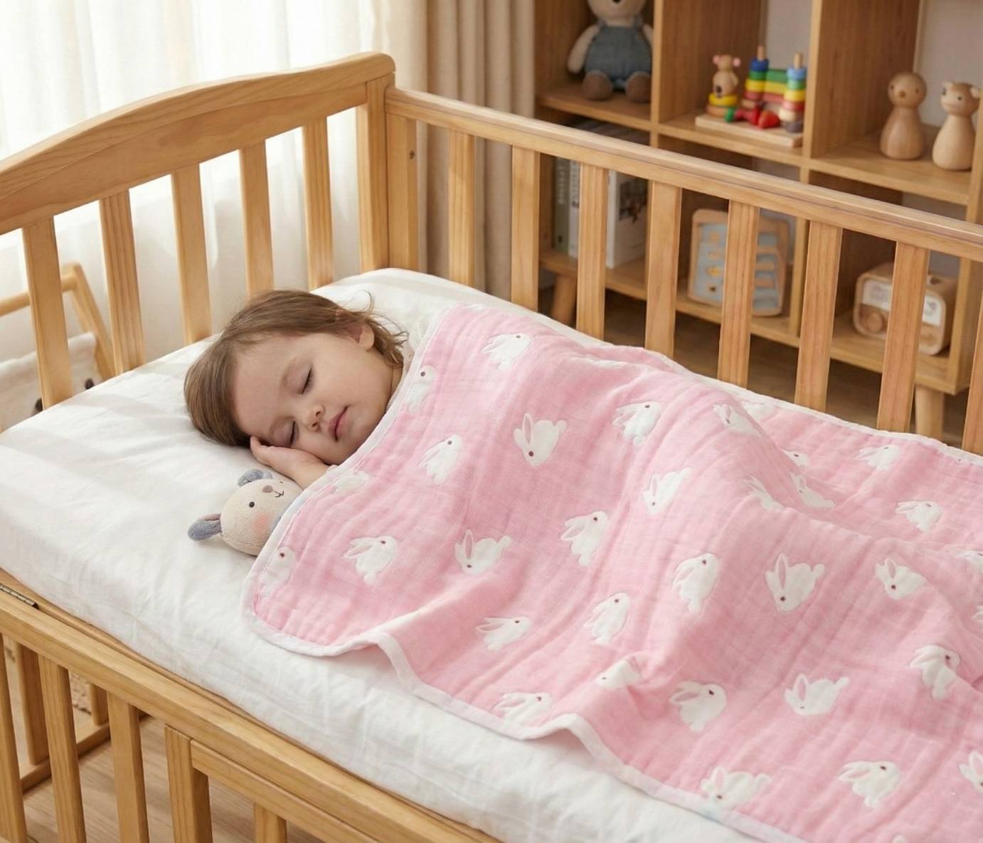 [凱美棉業] 隨機出色 六層紗 多用途童被/嬰兒被/空調被/紗布被 多款樣式, , large