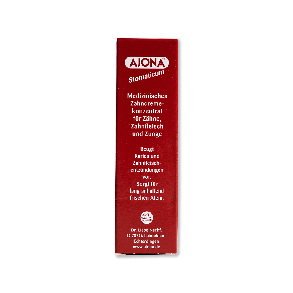 [日日好物]德國AJONA-超濃縮雙效潔淨強健琺瑯質草本牙齦護理牙膏25ml/紅盒(牙齒保健無氟牙膏,口腔清新護齦牙膏,去除口臭成人牙膏,除舌苔凝膠), , large