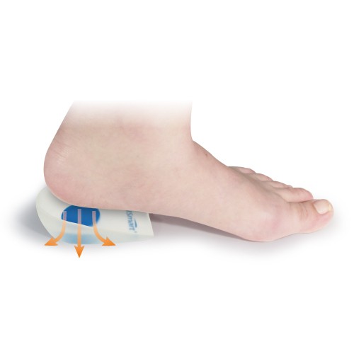 【GelSmart吉斯邁】矽膠腳跟杯墊-1雙(減壓保護型、足跟位置吸震強化、SI-SH210D), , large
