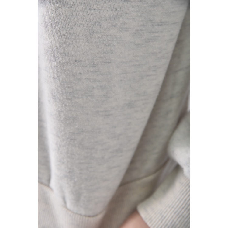 (XL) by pink韓牌字母灰色長袖上衣二手衣, , large