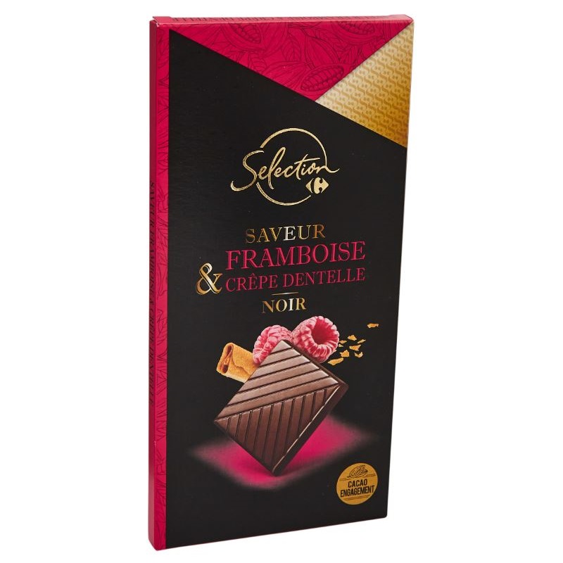 C-Select Dark Choco Rasberry Thin Crepe