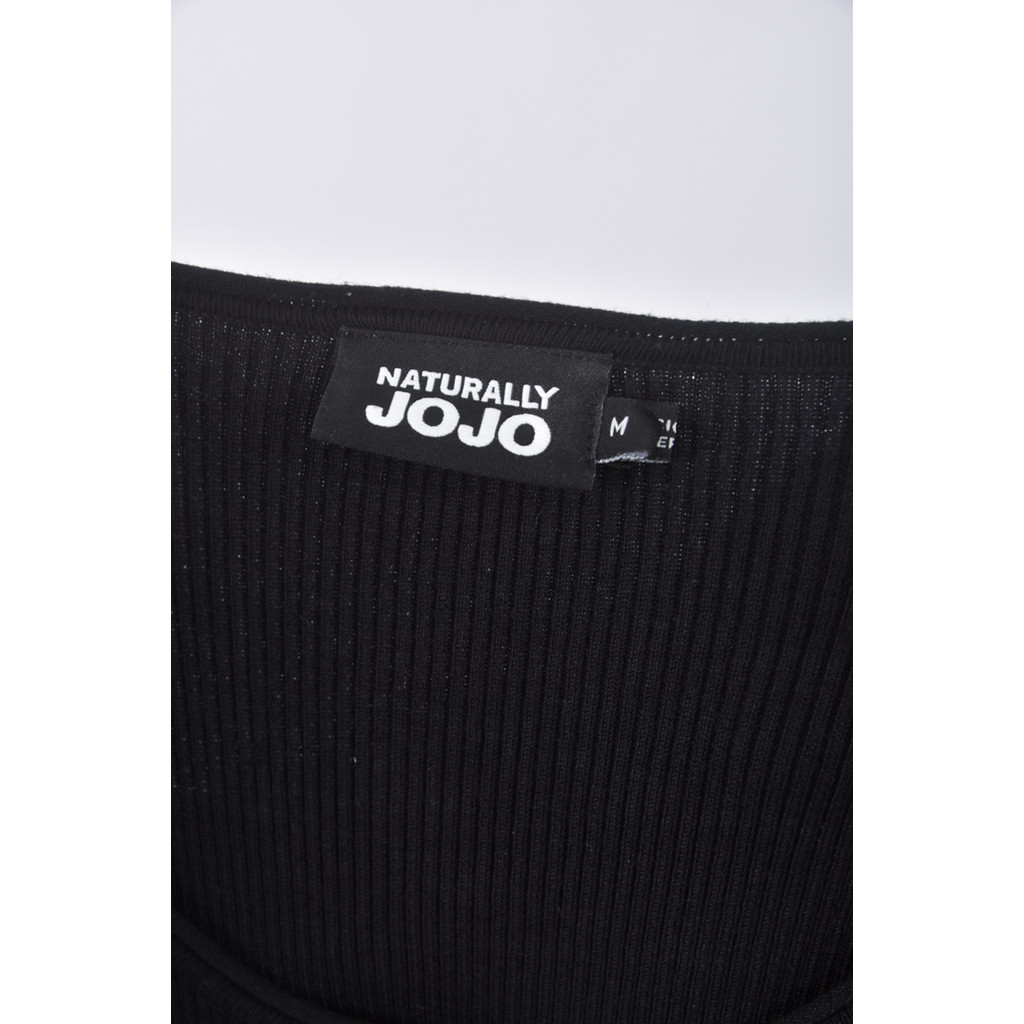 (S) naturally jojo質感圓領黑色洋裝二手衣, , large