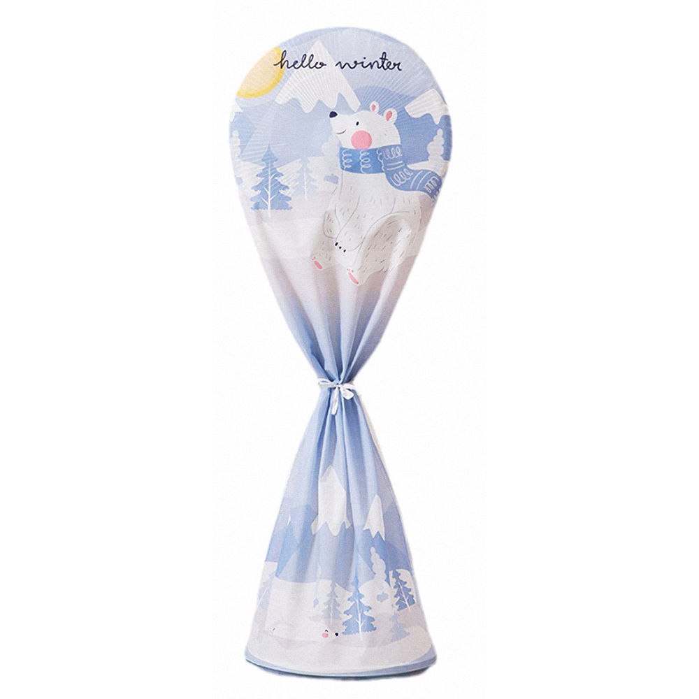 【上手家居】2色組 風扇防塵套 大白鴨+北極熊(防塵套/風扇防塵罩/防塵罩/風扇防塵罩), , large