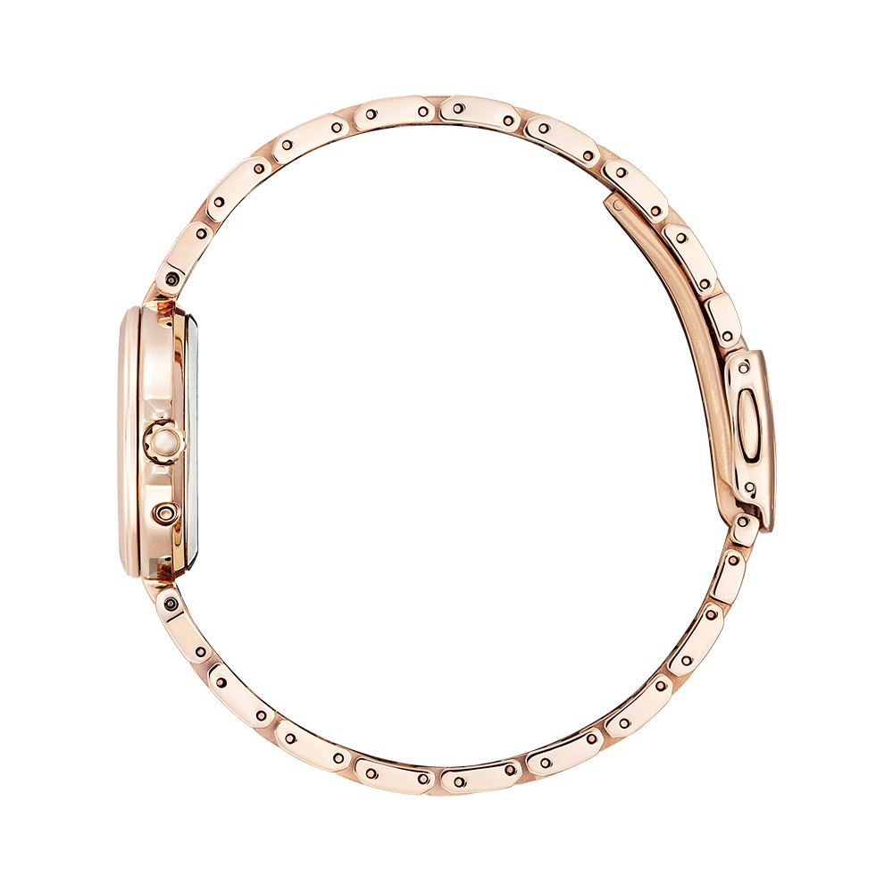 CITIZEN 星辰 XC 光動能電波萬年曆女錶 EC1037-51A, , large