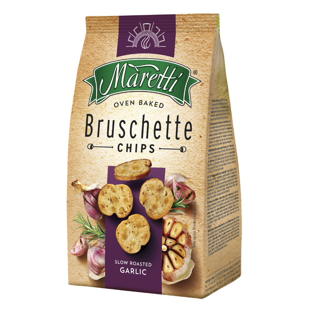 Maretti Bruschette Chips-Garlic, , large