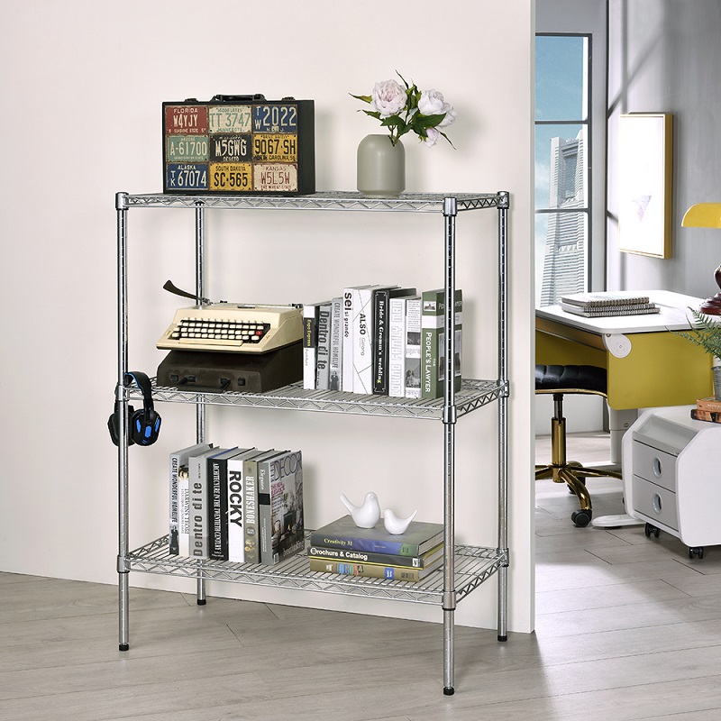 Metal shelf 90*45*120CM, , large