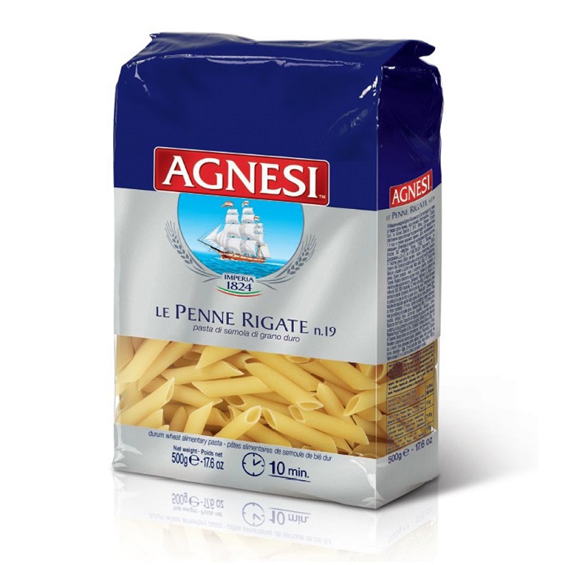Agnesi Penne Rigate pasta 500g, , large