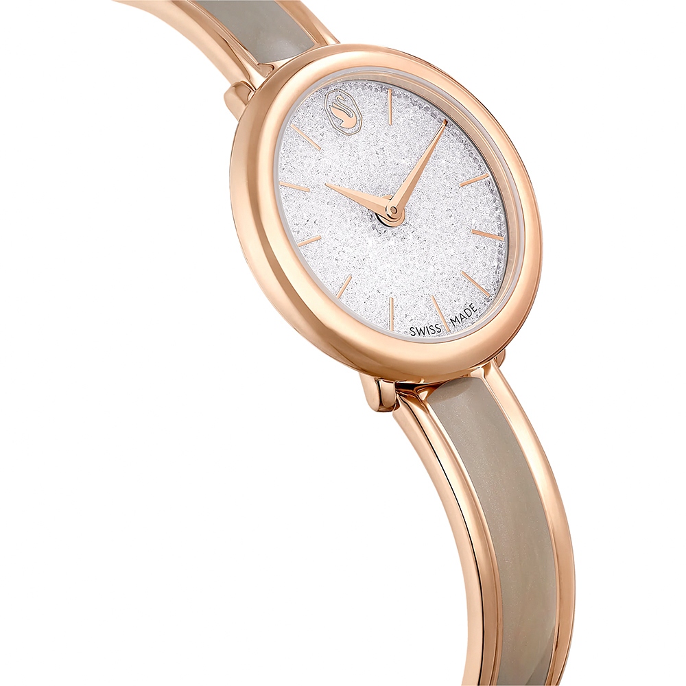 SWAROVSKI 施華洛世奇 Crystalline Bangle 璀璨水晶手鐲女錶 手錶-32mm 5709814, , large