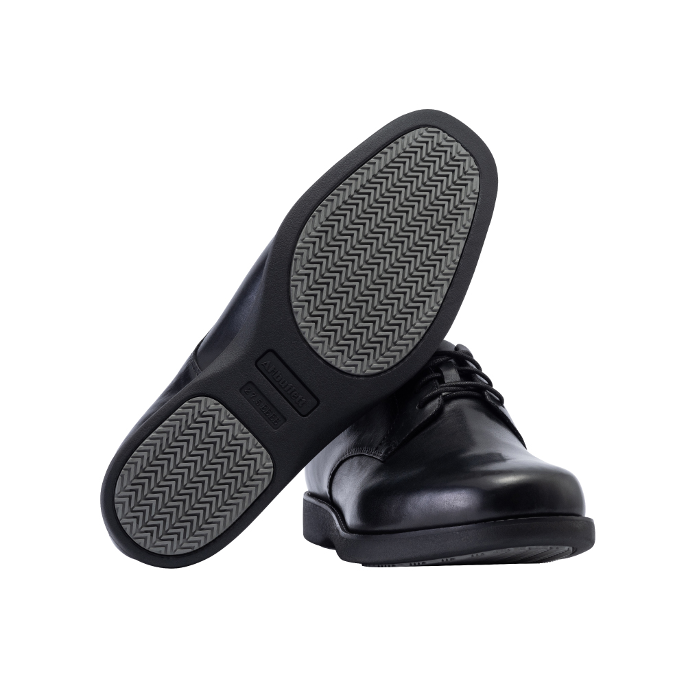 【AHbuffett防滑鞋】AH-18 防滑 牛皮 王子鞋 EVA鞋底 寬楦 真皮皮鞋 氣墊腳感 男鞋 防滑工作鞋 止滑鞋 上班族 餐廳外場, , large