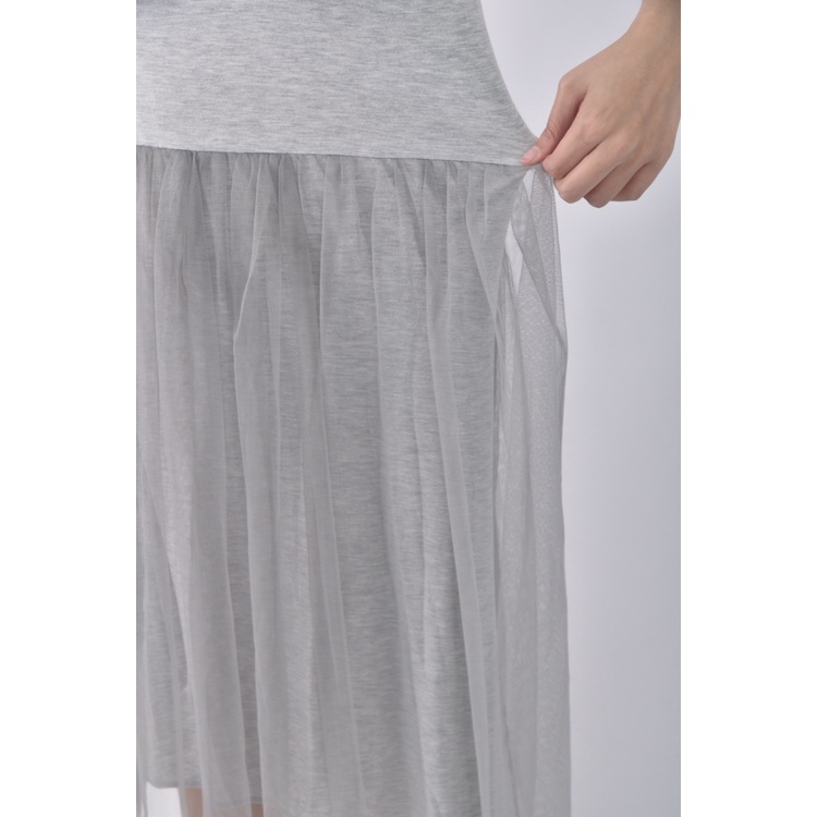 (S) miustar休閒灰色洋裝二手衣, , large