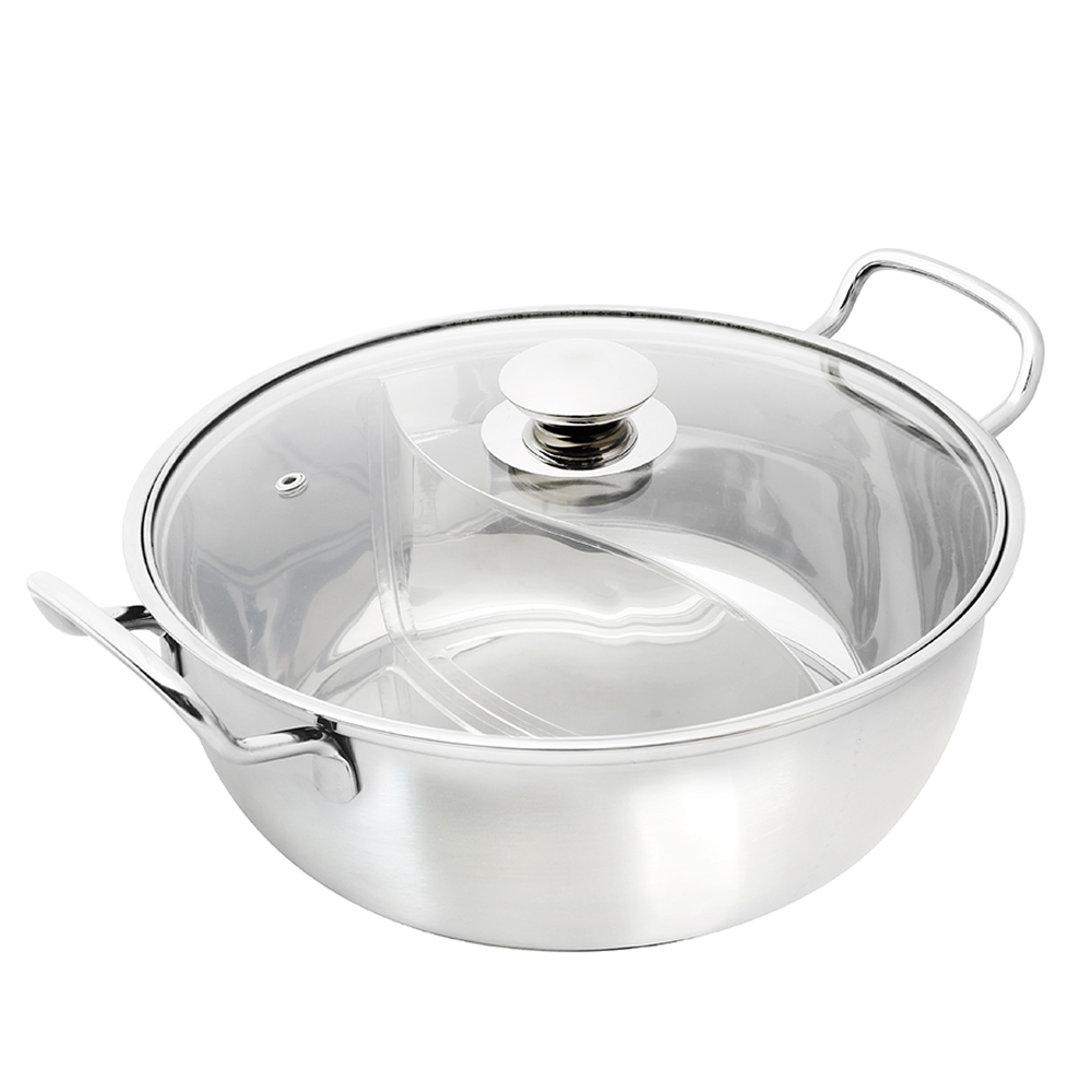 [清水]鋼鋼好鴛鴦火鍋28CM, , large