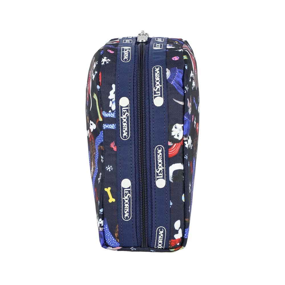 LeSportsac Extra Large Rectangular Cosmetic 加大型收納化妝包/ 雪國汪星人, , large