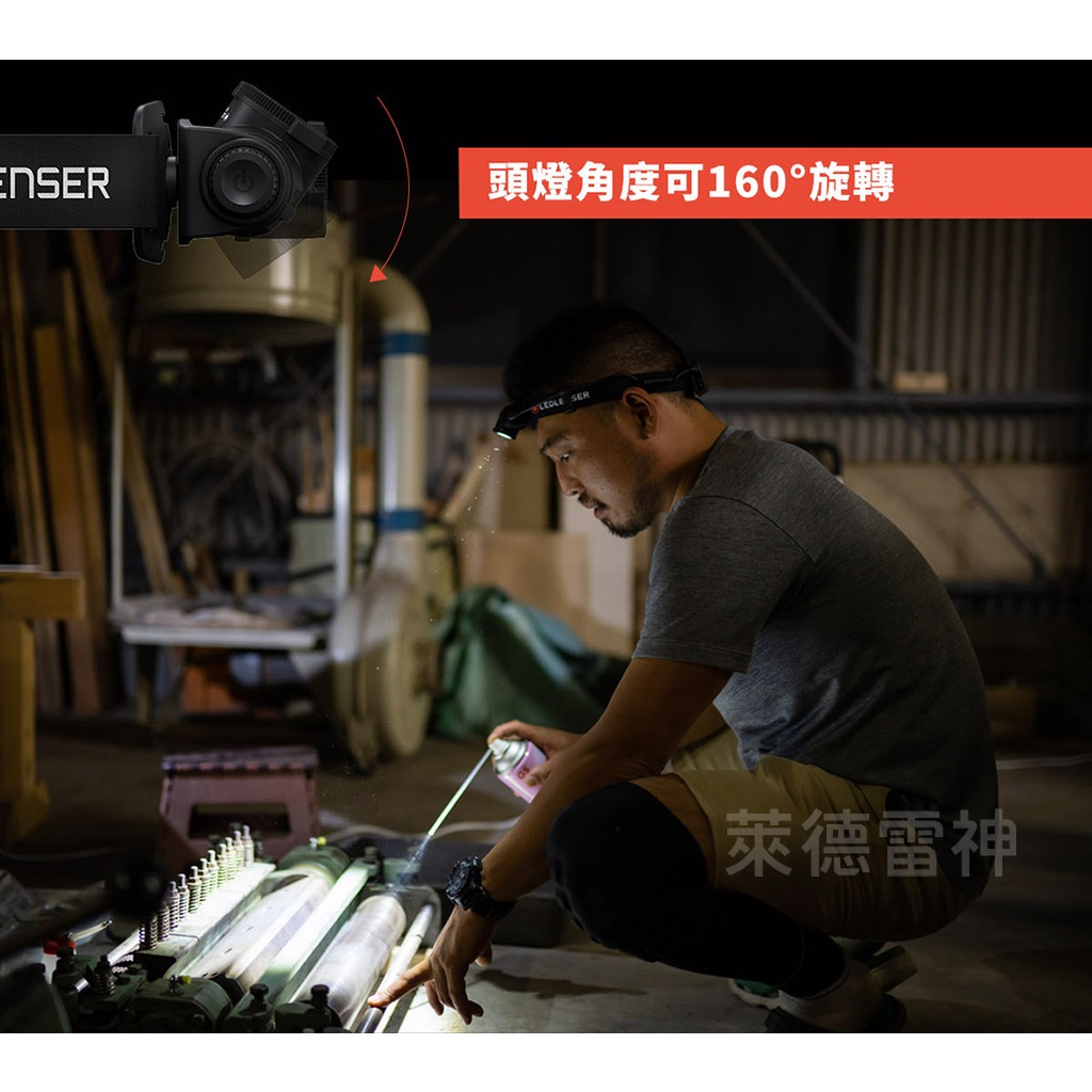 【德國Ledlenser】H5R Core 充電式伸縮調焦頭燈, , large