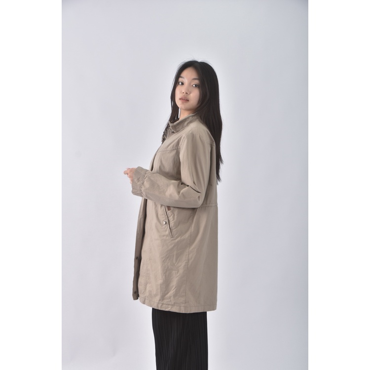 (L) themubrand韓牌防風杏色外套二手衣, , large