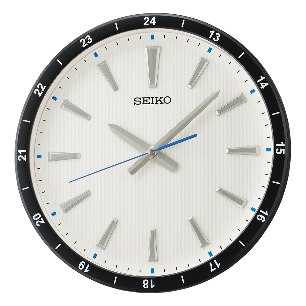 SEIKO 精工 立體時標 滑動式靜音造型掛鐘 時鐘 QXA802J, , large