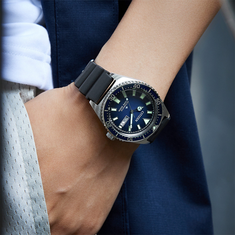 CITIZEN 星辰 PROMASTER NY012系列潛水機械錶 NY0129-07L, , large