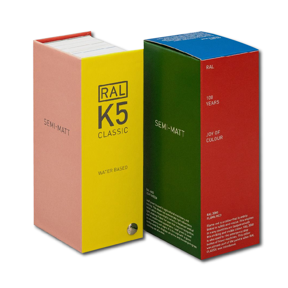 RAL 勞爾 週年紀念 限量版 Classic Color Semi-matt /本 K5 半光澤 (4碼216色單頁單色), , large
