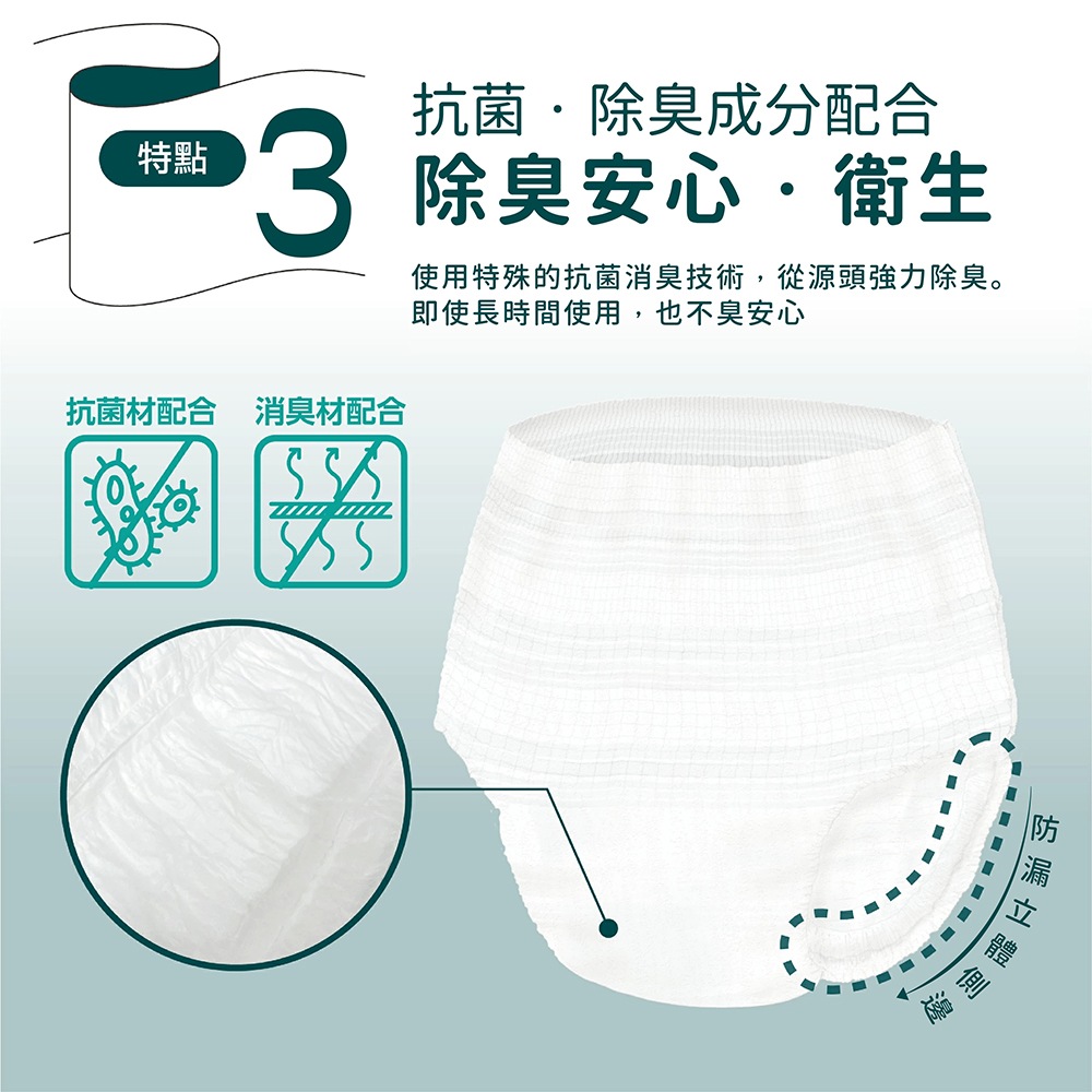 【悠適活】日本製自在褲4回600cc(M/L/XL/20片/包*4包/共80片/箱購), , large