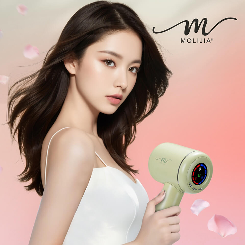 【MOLIJIA】M195 Negative Ion Constant Temperature High-Speed ​​Hair Dryer - Spring Sprout Green, , large