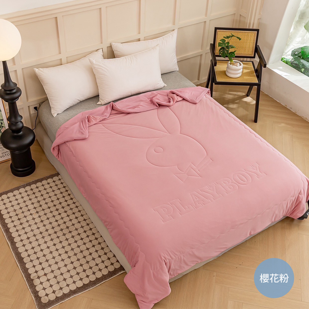 【PLAY BOY】極凍涼感夏日冰冰被(涼被/涼感被/冷氣毯)尊爵灰, , large