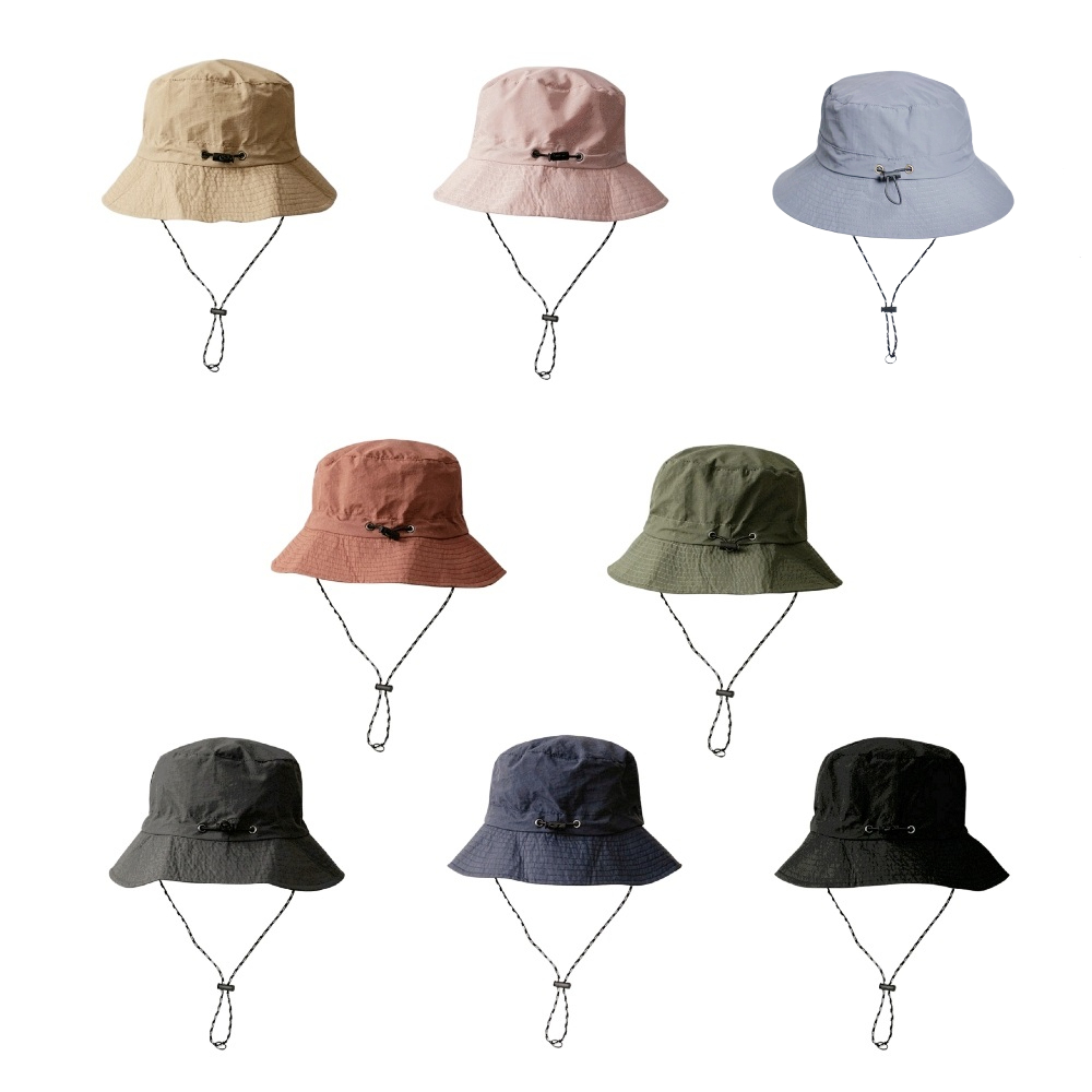 【A&R】新款防曬防水速乾漁夫帽 可掛包收納款 淺灰色, , large