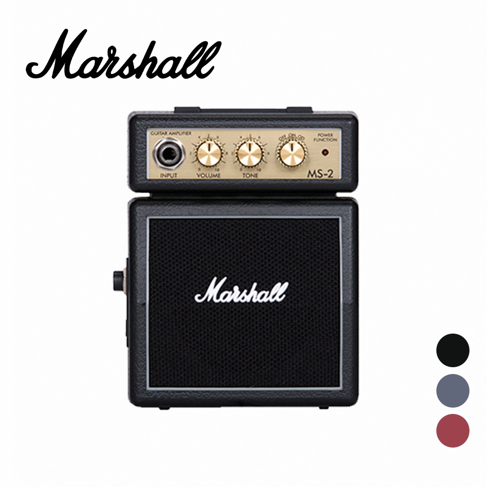 Marshall MS-2 Micro Stack 1瓦 攜帶型 迷你電吉他音箱 多色款【敦煌樂器】, , large