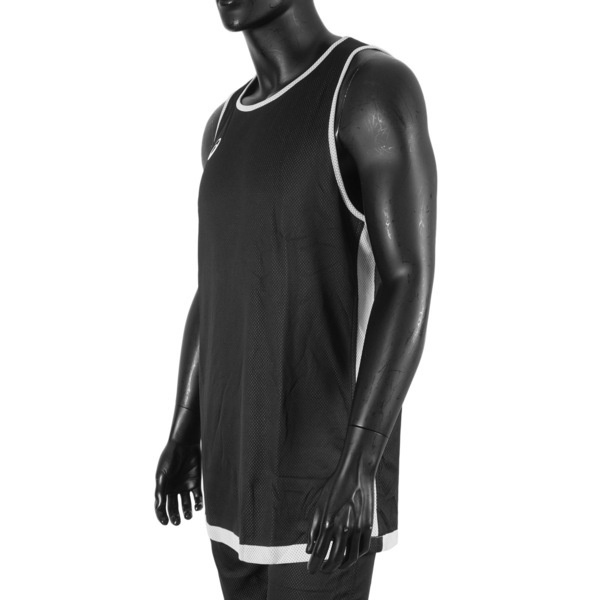 Asics Apparels 男 籃球背心 訓練 運動 吸濕 快乾 輕量 舒適 雙面 黑 [2063A255-100], , large