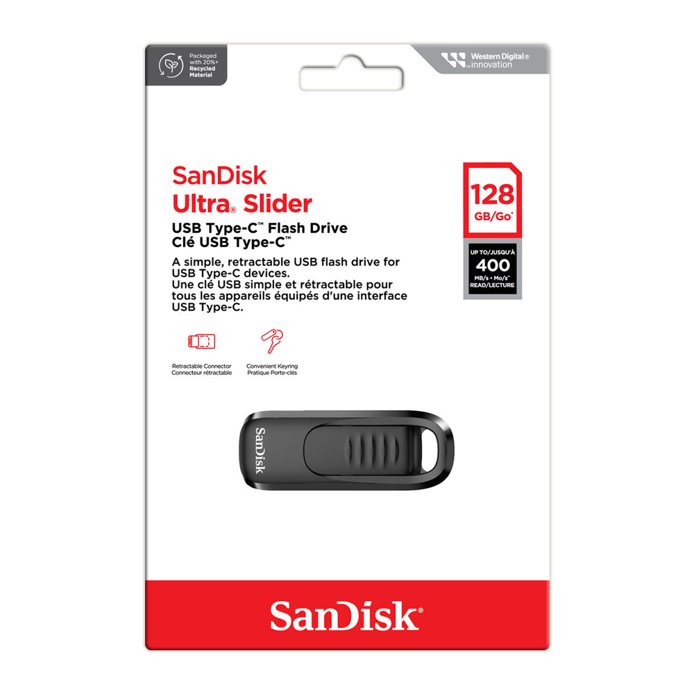 SanDisk Ultra Slider CZ480 128G USB Type-C, , large