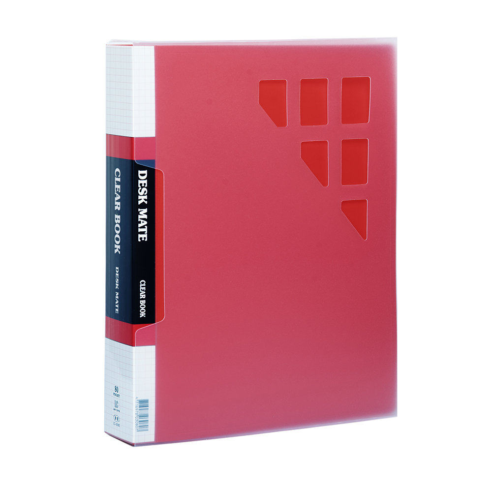 【連勤】PP 80入高級資料簿 附外殼 6本/箱 LC-3080-多款可選, , large