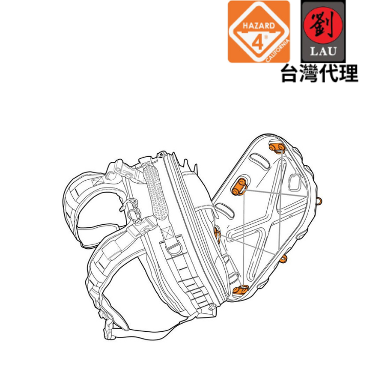 [劉氏國際]HAZARD 4 HP-KIT1-CYT 外掛配件組(沙色), , large